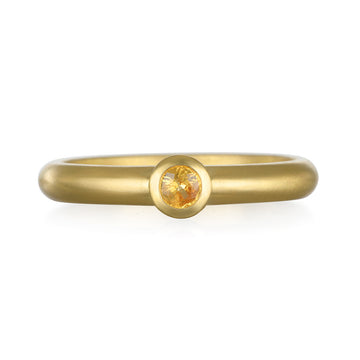 Yellow Sapphire Stack Ring