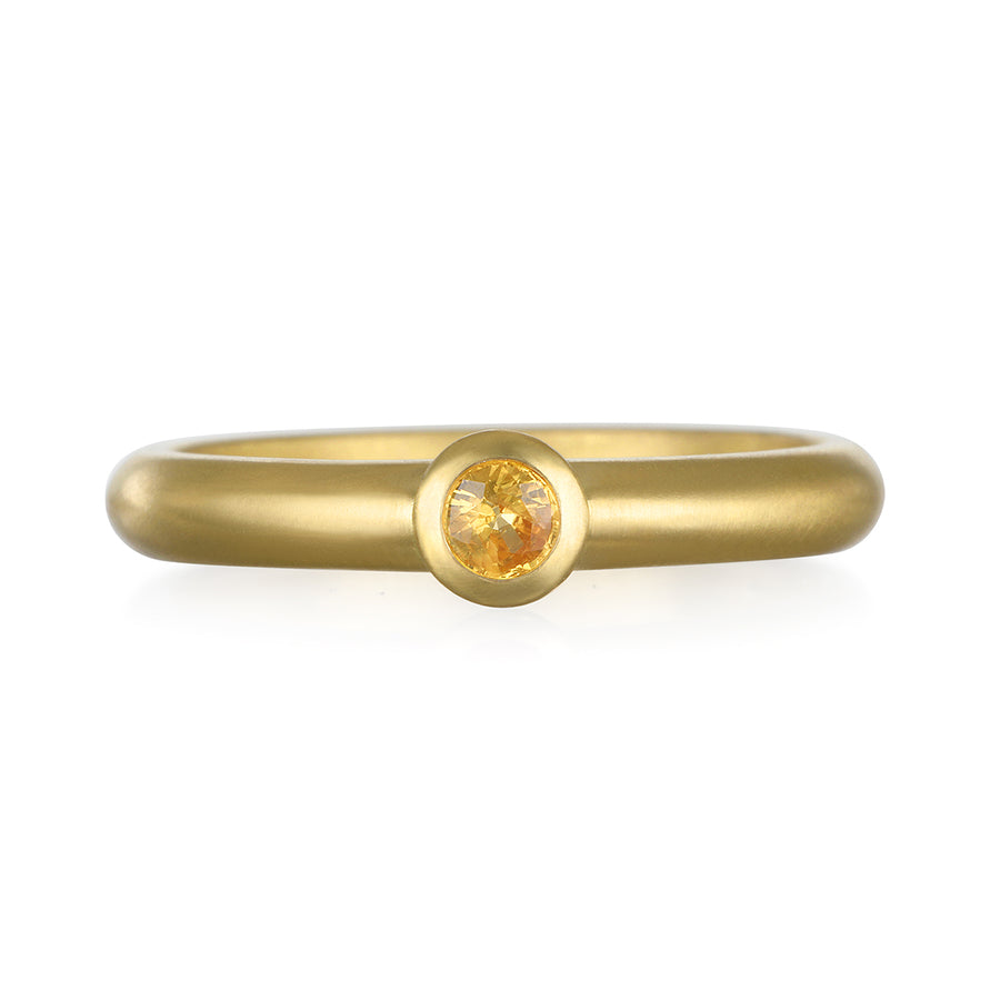 Yellow Sapphire Stack Ring