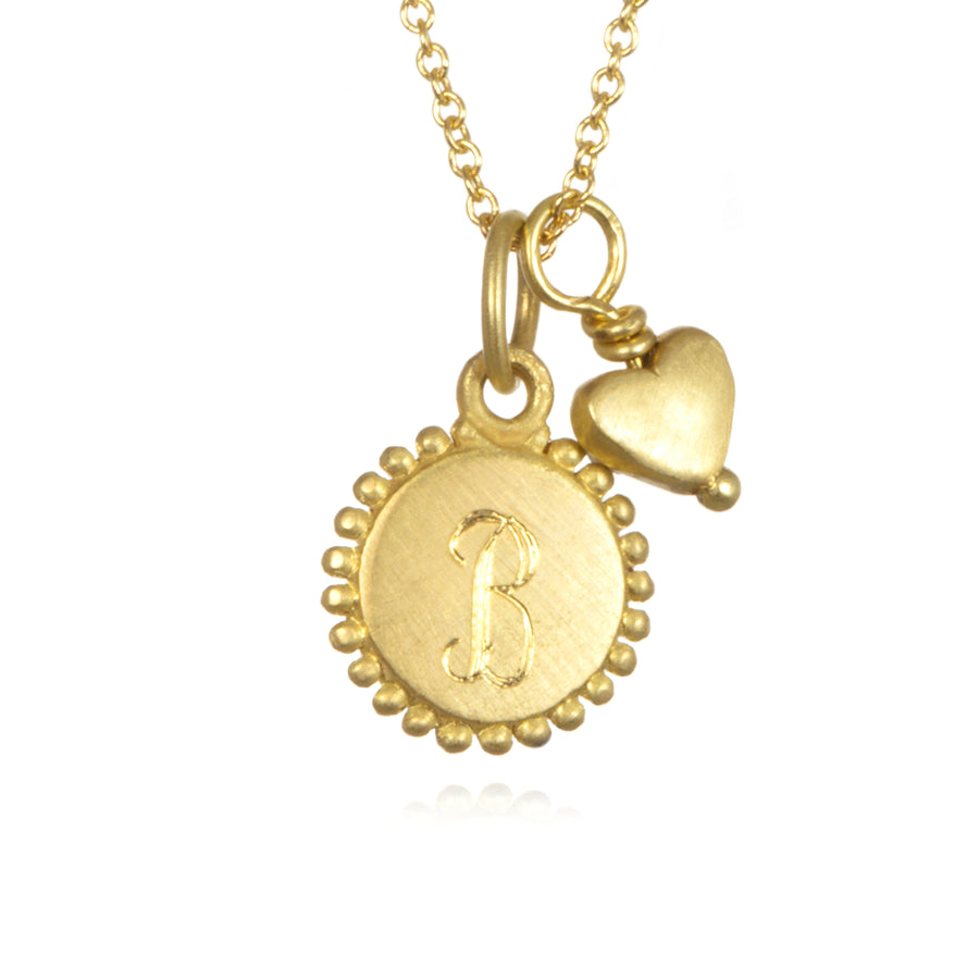 18 Karat Gold Alphabet charms