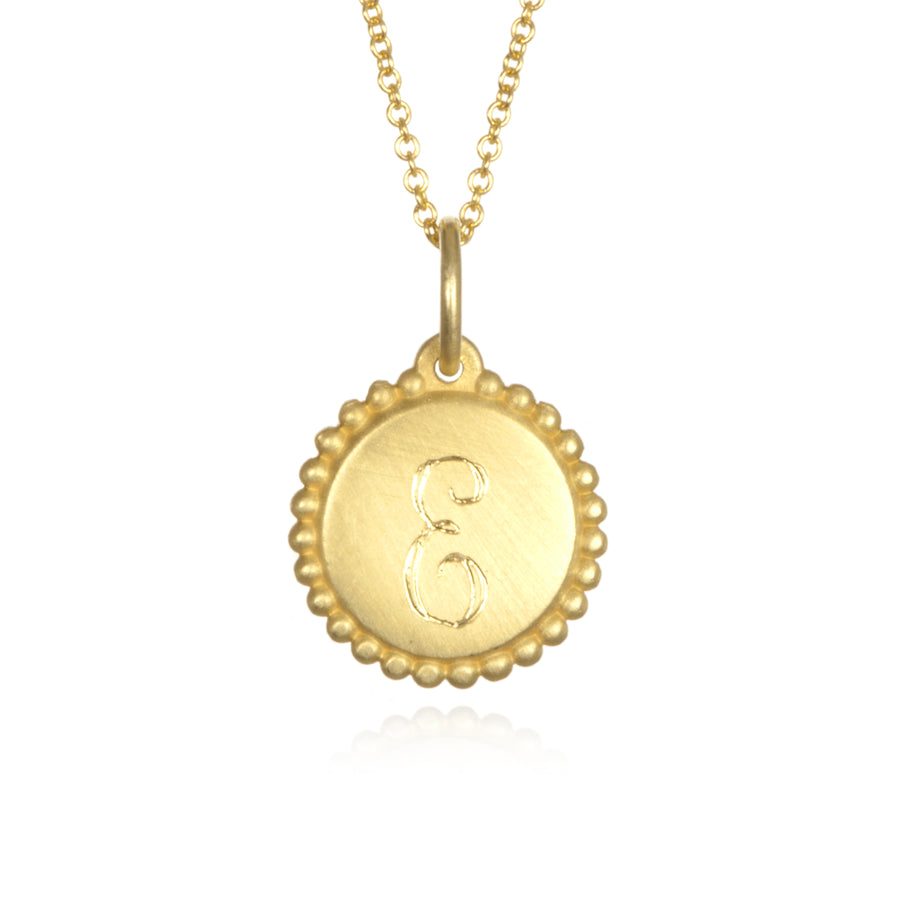18 Karat Gold Alphabet charms