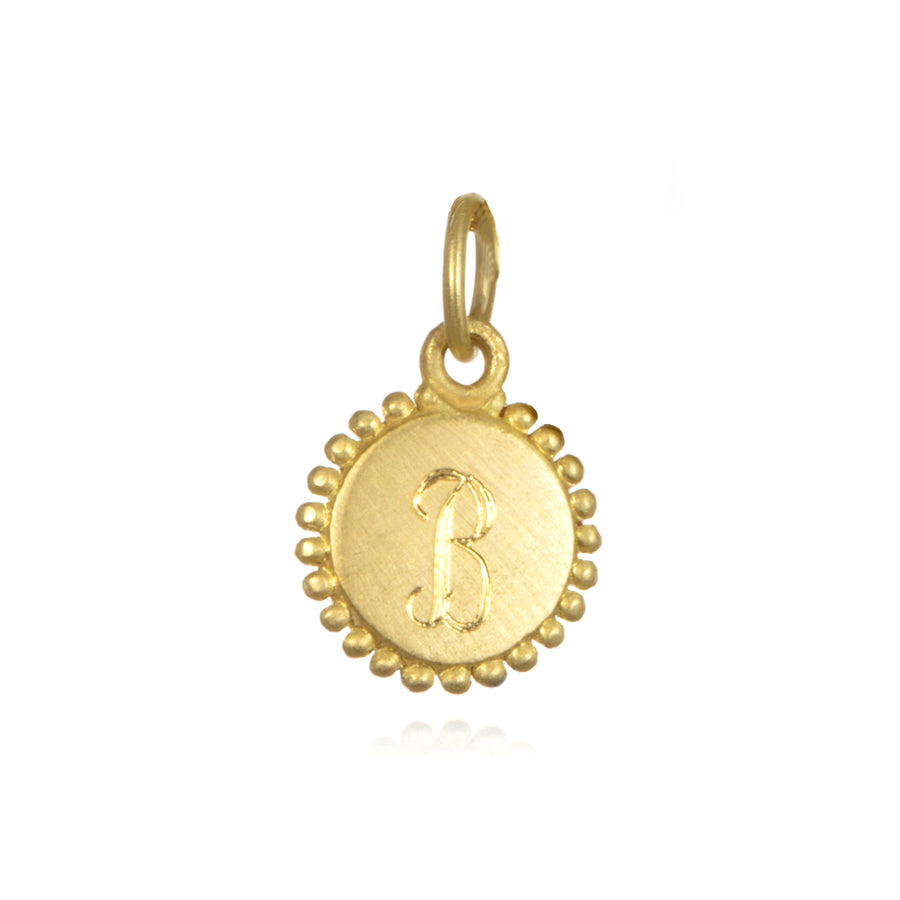 18 Karat Gold Alphabet charms
