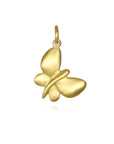 18 Karat Gold Butterfly Charm