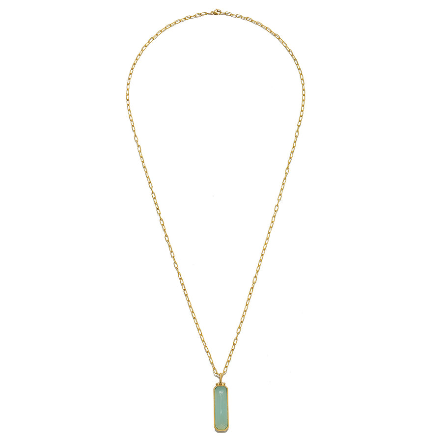 18 Karat Gold Mini Paperclip Chain