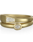 Tapered Diamond Baguette Ring